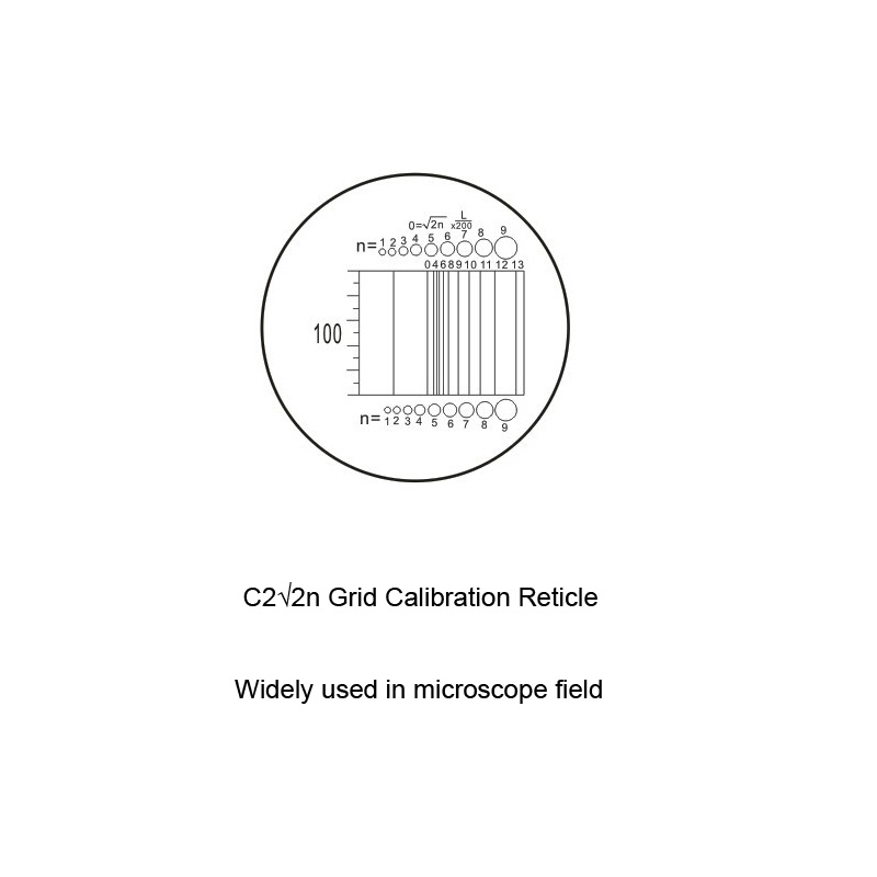 902 C2 Eyepiece Micrometer for Microscope Measure