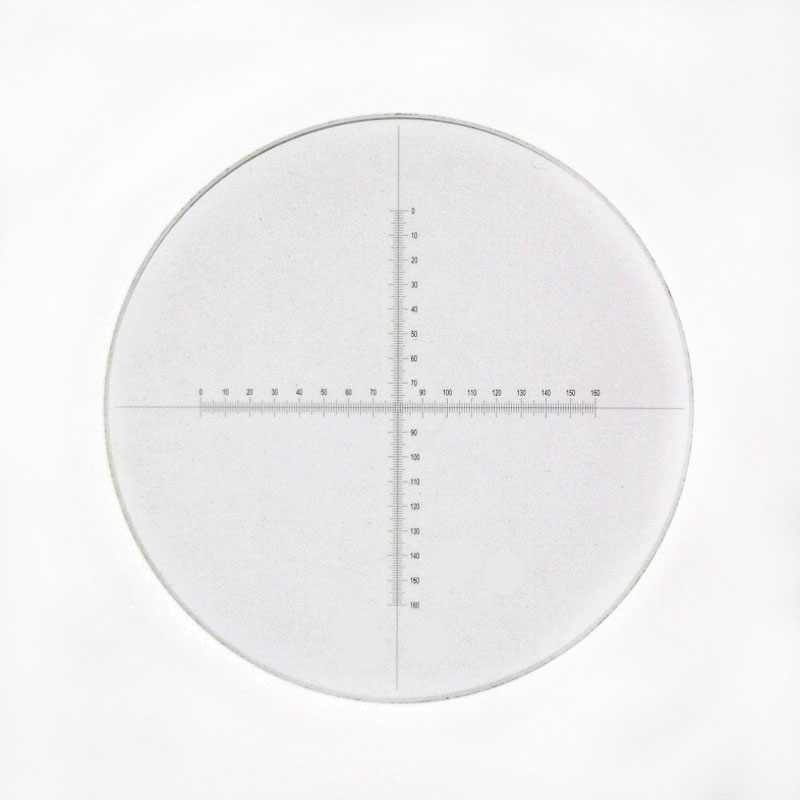 十字分劃板 0.1mm十字刻度標尺 最大量程16mm  FHCW09.942