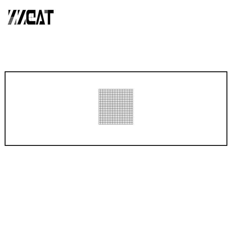 網(wǎng)格臺(tái)尺 0.5mm x 0.5mm 顯微鏡測(cè)微尺 FHCW09.944.T